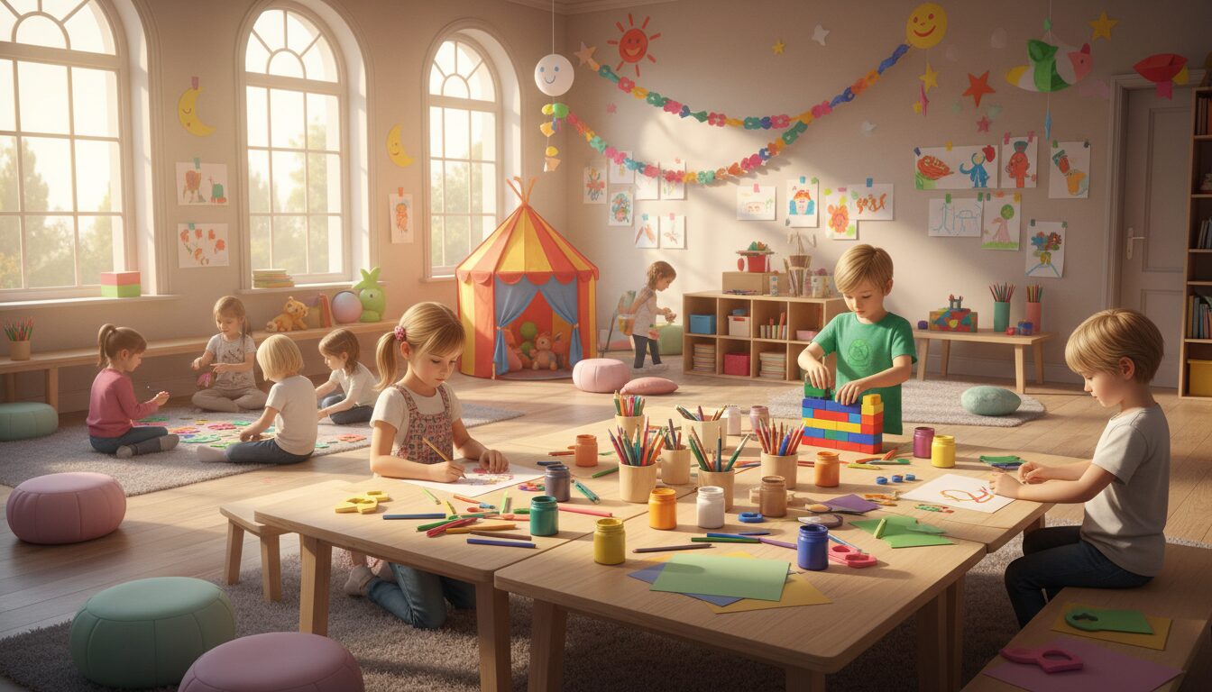 Activités, jeux, décoration et coloriages créatifs pour enfants