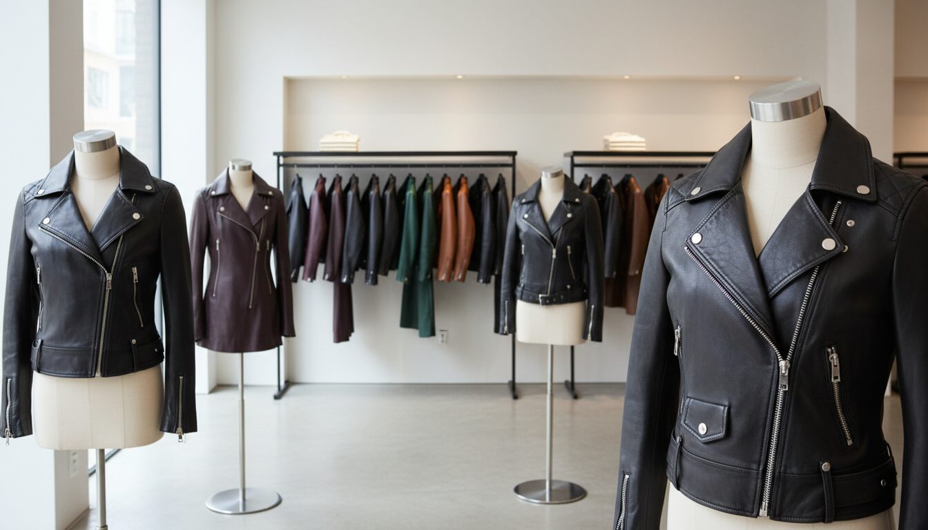 Blouson en cuir pour femme : guide pratique pour choisir le perfecto idéal