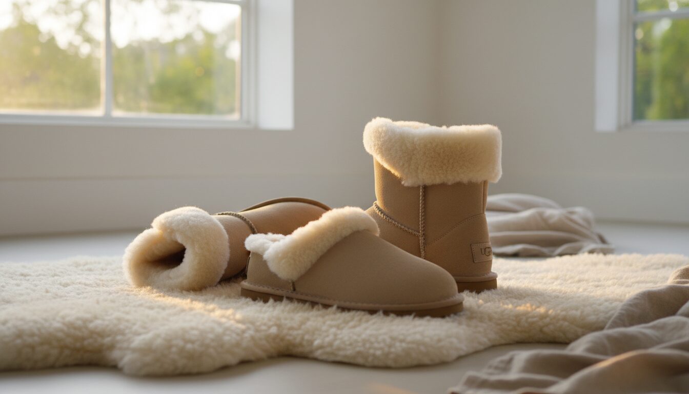 Découvrez le Confort Élégant des Chaussures UGG en Beige