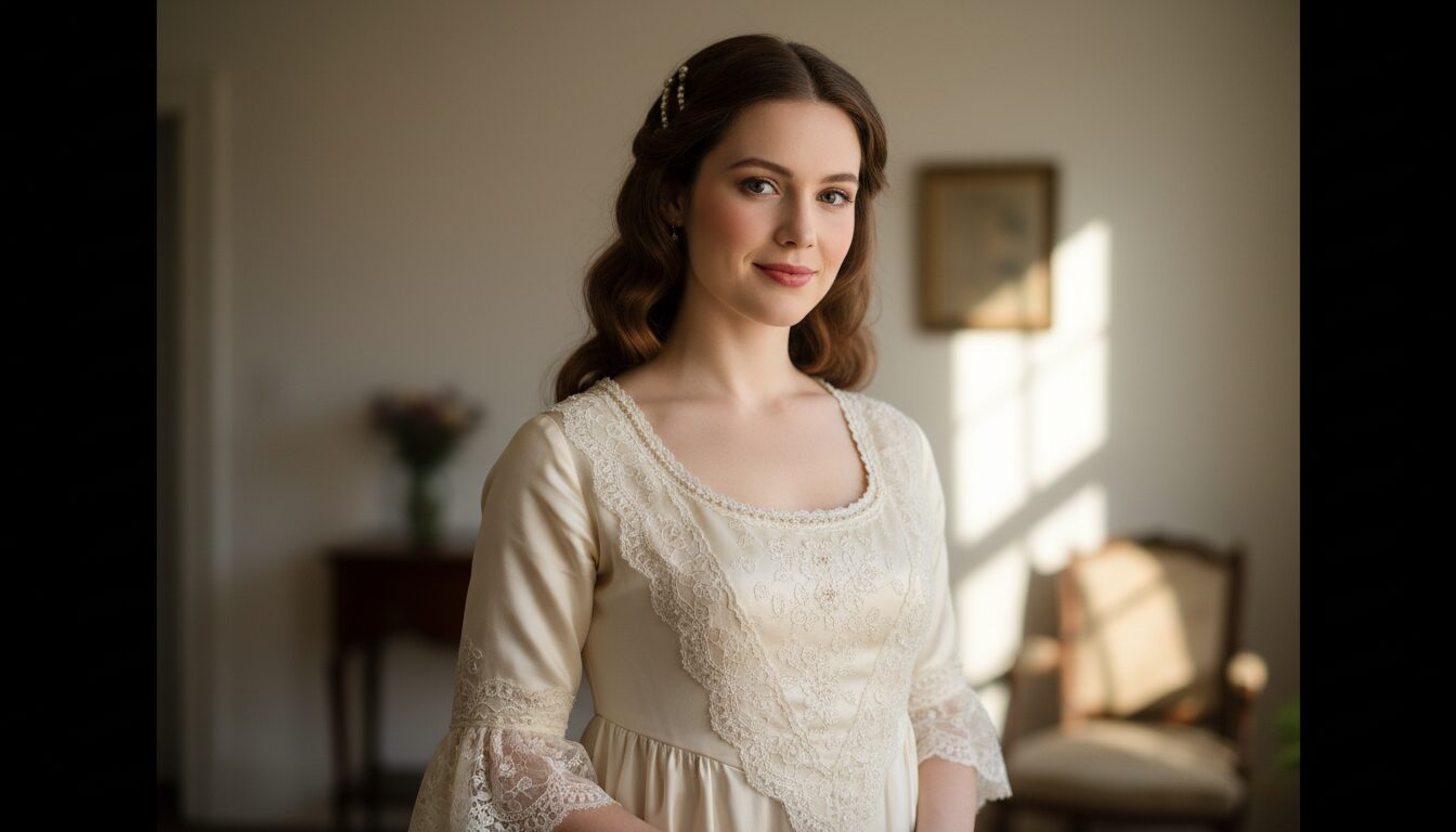 L’élégance intemporelle de Miss Mary : un charme qui séduit