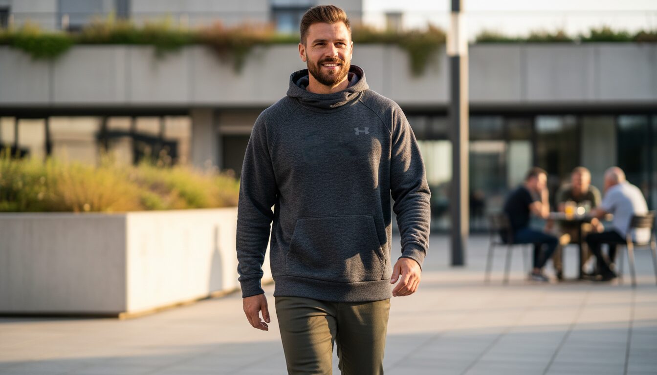 Sweat à Capuche Homme Under Armour : Alliez Style et Engagement Éthique