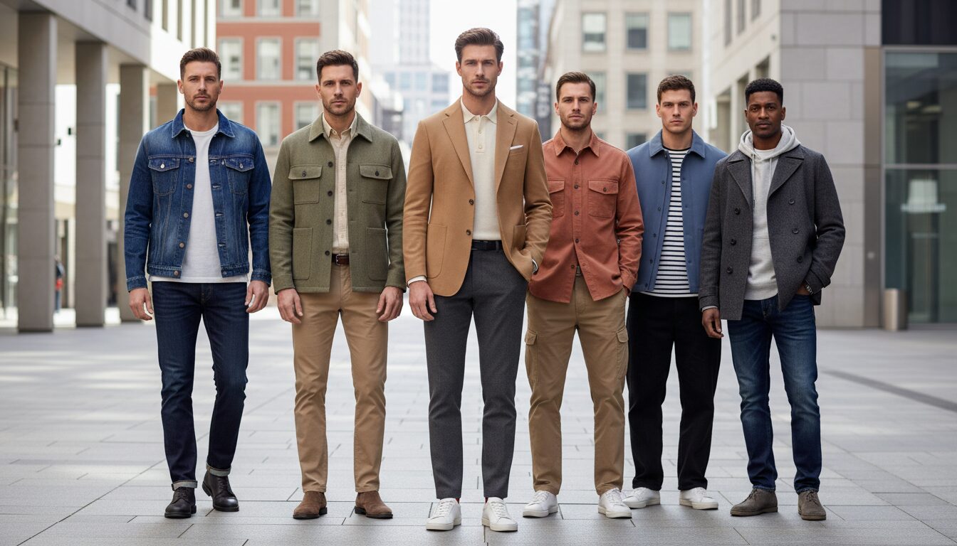 Collections emblématiques de Only & Sons : mode masculine contemporaine
