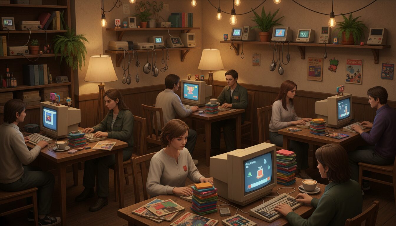 Le Café du Rétro : Découvrez l’univers du gaming informatique et la culture rétro